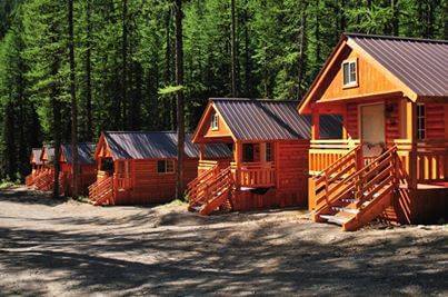 Family cabins at Izaak Walton Inn - Cabin Rentals near Glacier National Park